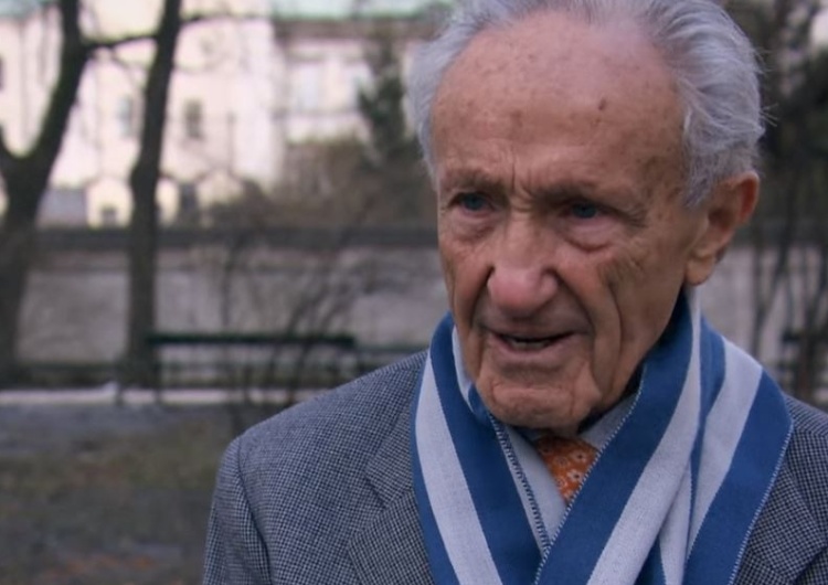 Żyd, więzień Auschwitz Edward Mosberg: "Byłem zadowolony z ustawy o IPN"