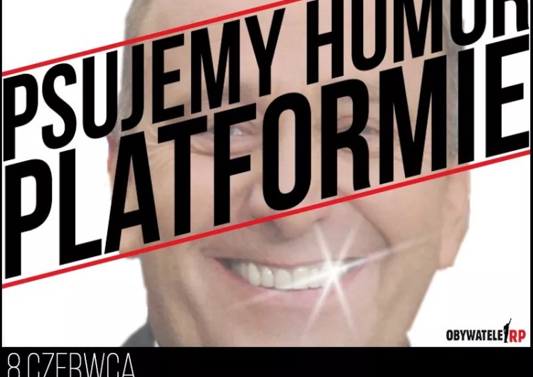 Obywatele RP: "Psujemy humor Platformie". "Obrońcom demokracji" chyba się nie spodobało: "Dno"