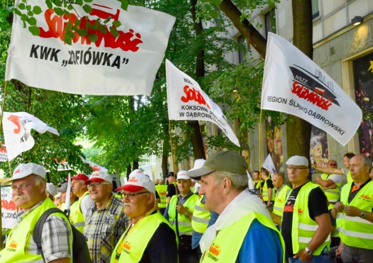 Górnicy będą protestować przed siedzibą Prawa i Sprawiedliwości w Warszawie