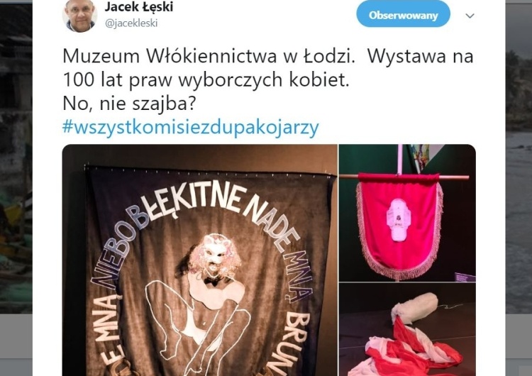  [FOTO] Muzeum Włókiennictwa w Łodzi. Kontrowersyjna wystawa na 100 lat praw wyborczych kobiet