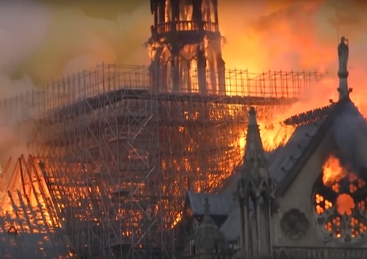  Notre-Dame: Paryska prokuratura wyklucza podpalenie