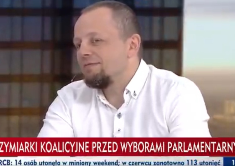 Krysztopa w TVP Info: No cóż, mówiłem, że Biedroń to nie polityk tylko celebryta, dostał co chciał i...