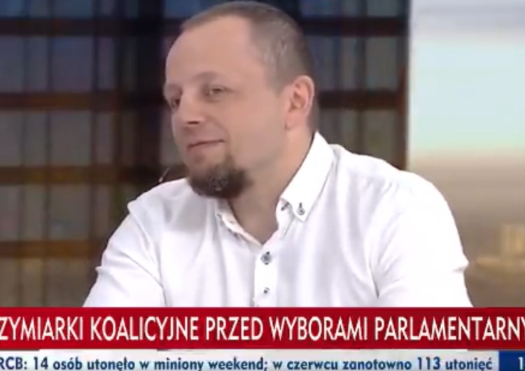 Krysztopa w TVP Info: No cóż, mówiłem, że Biedroń to nie polityk tylko celebryta, dostał co chciał i...