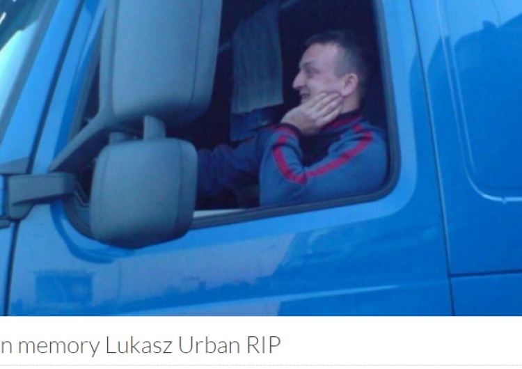 zrzut ekranu Niemiecka gazeta: Łukasz Urban został postrzelony kilka godzin przed zamachem