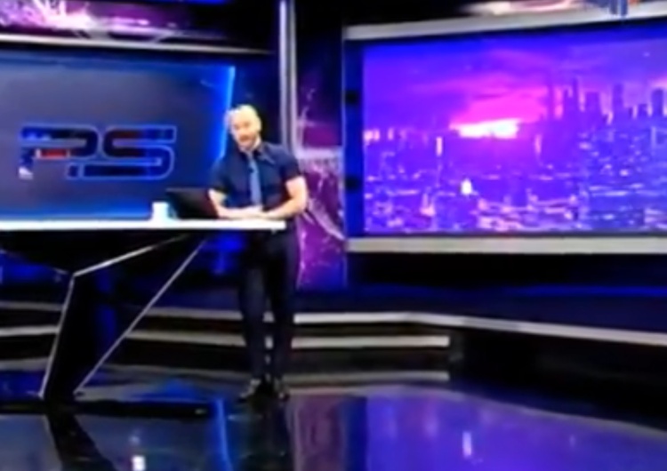  [video] Prowadzący w gruzińskiej telewizji "pojechał" Putinowi: "Wowoczka, ty k.., ty psie g.. Idź na.."