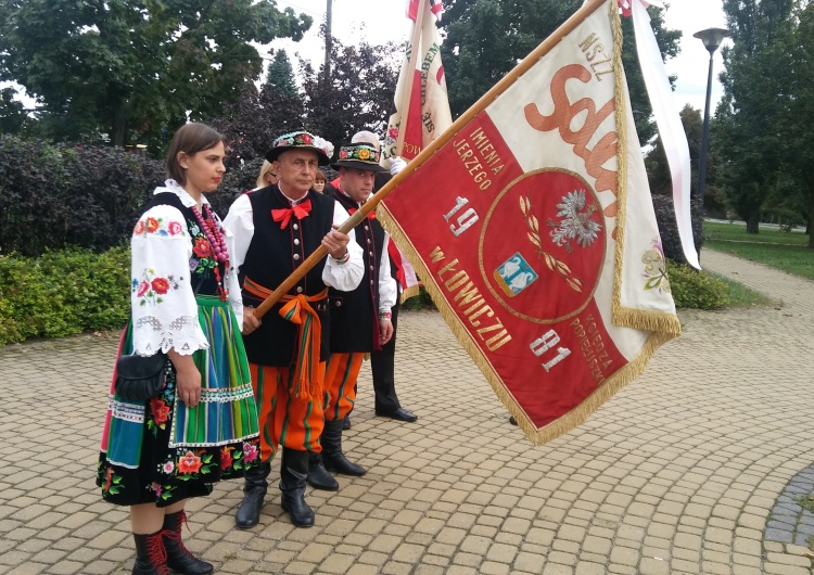 Uroczyste obchody 39. rocznicy powstania NSZZ Solidarność w Łowiczu
