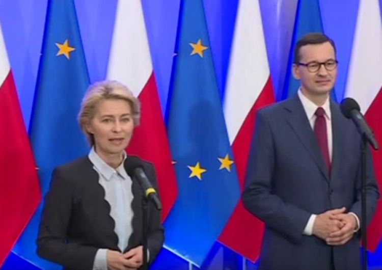 Ursula von der Leyen w Warszawie: "Nie zapomnę podziwu, który wzbudzał w nas ruch Solidarności"