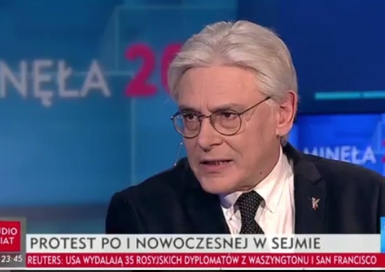 zrzut ekranu Wojciech Reszczyński: To co obserwujemy to jest terroryzm polityczny [video]