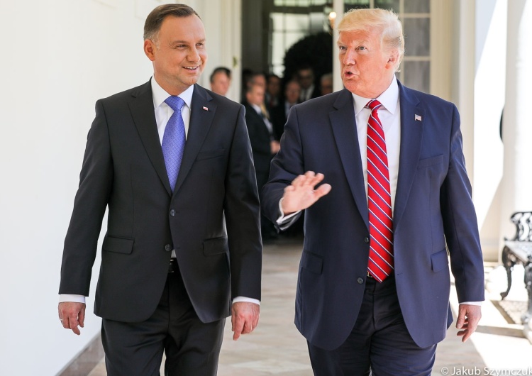 Z. Falzmann: "To pewne. Prezydent Trump przyleci do Polski 31 sierpnia i zostanie dłużej niż planowano"
