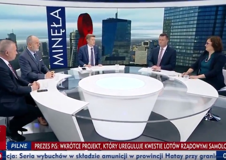  [video] Kłótnia w TVP. Lieder: "Faszystowska wypowiedź". Mosiński: "Pani najpierw krzyczy, potem myśli"