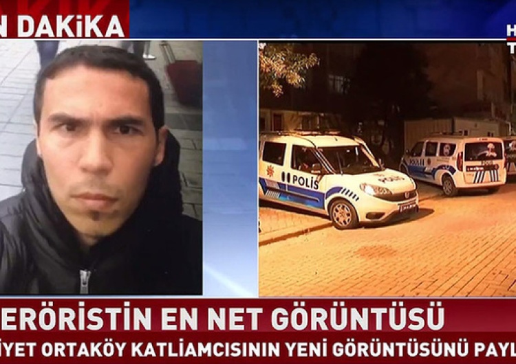 Policja opublikowała zdjęcia mordercy ze Stambułu. Zabił 39 osób