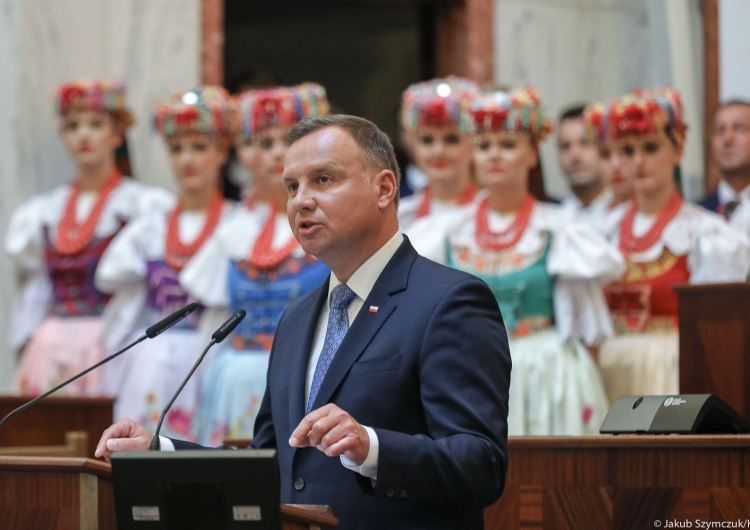 Andrzej Duda: Pochylam głowę na znak czci dla pokoleń Ślązaków