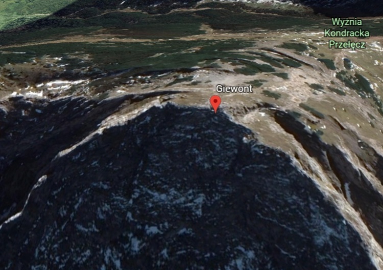  [video] Google Earth. Gdzie się podział krzyż na Giewoncie?