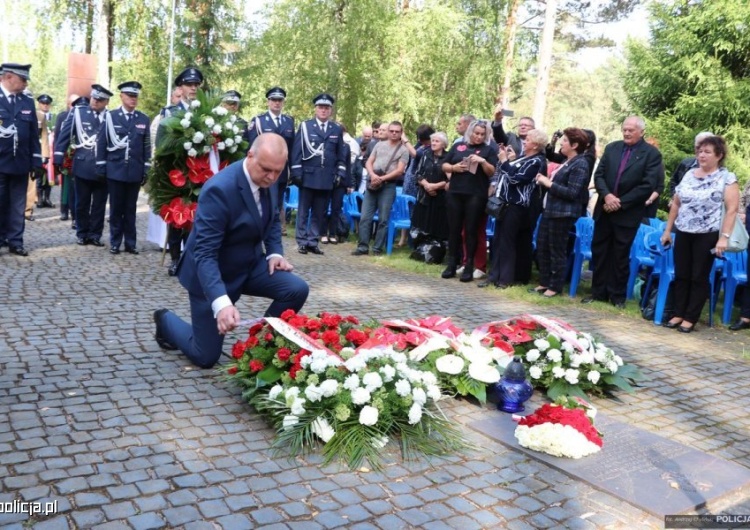 BKS KGP Uroczystości w 19. rocznicę otwarcia polskiego cmentarza wojennego w Miednoje