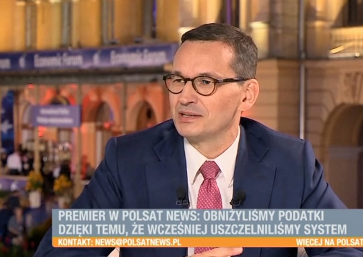  Premier Morawiecki po rozmowie z Piotrem Dudą: rozważymy wyższą płacę minimalną