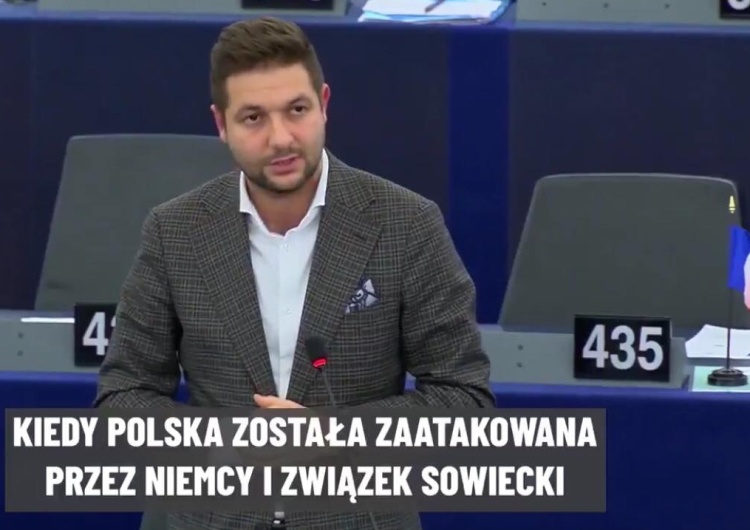  [video] Jaki w PE o stratach IIWŚ: "Los, który spotkał Polskę będzie jeszcze długo wyrzutem sumienia..."
