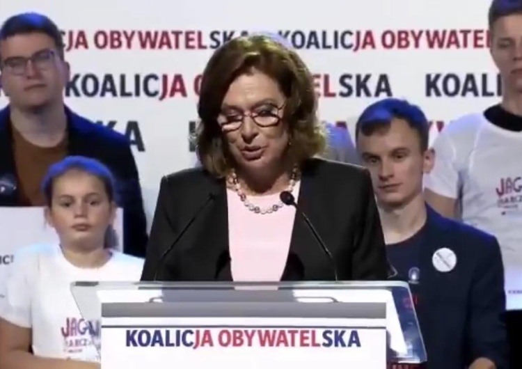  [video] Kidawa-Błońska czyta z kartki nawet: "Zagłosujcie. A teraz pozwólcie mi się wziąć do pracy"