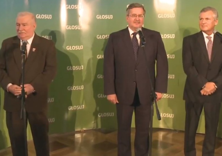 "Nie czekają nas normalne wybory". Wałęsa, Kwaśniewski i Komorowski w specjalnym liście