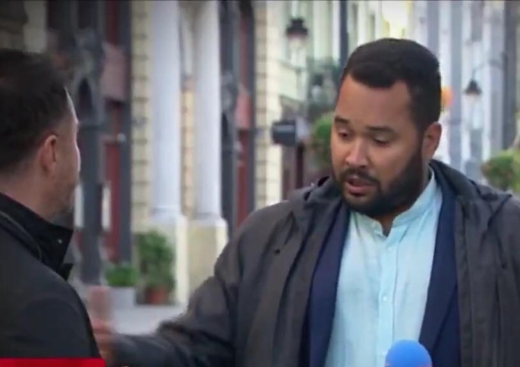  [video] "Nienawidzący PiS-u" do dziennikarza TVP: "Intymną strefę to Ty masz w Afryce"