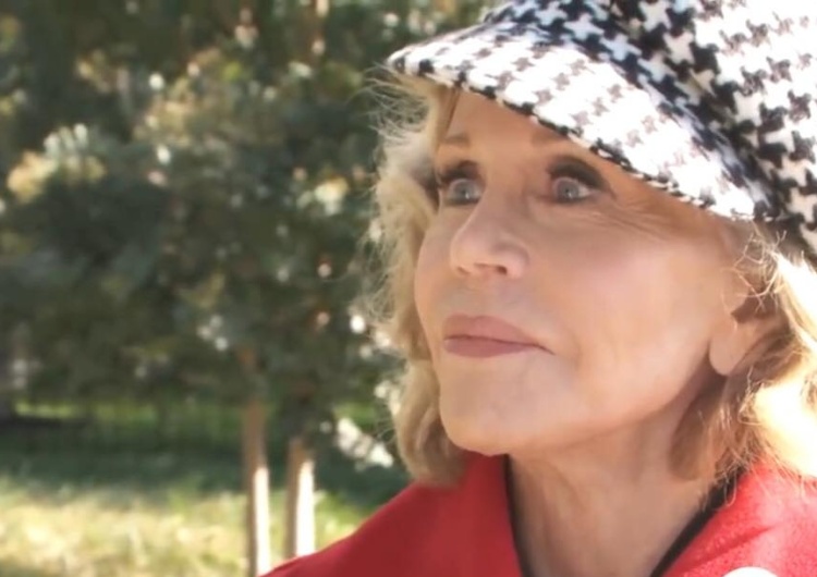  [video] Jane Fonda aresztowana na proteście klimatycznym