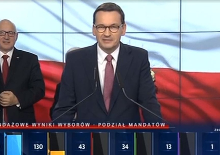 Premier Morawiecki: Te miliony Polaków którzy nam zaufali, to zobowiązanie do spełnienia ich nadziei