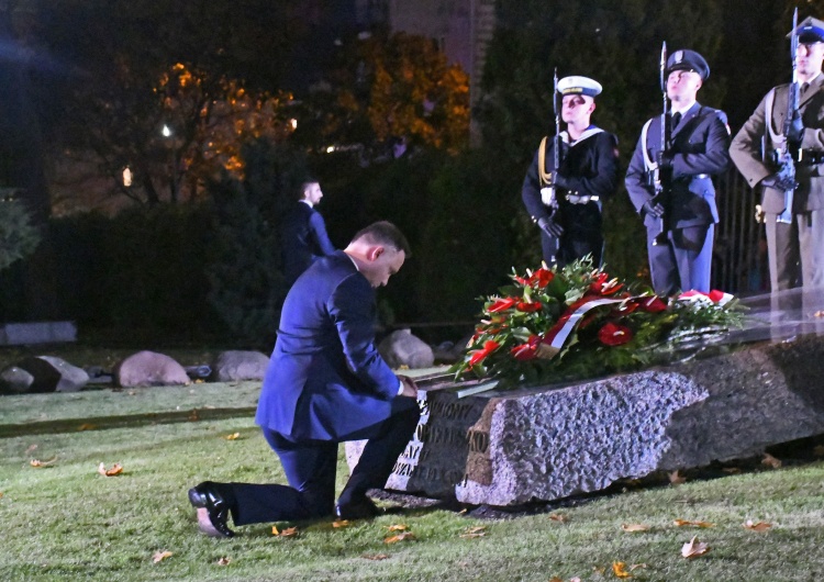 Prezydent uczcił pamięć bł. ks. Jerzego Popiełuszki
