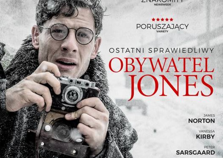  [video] "Obywatel Jones" w kinach od 25 października. Historia człowieka, który był niewygodny dla wielu