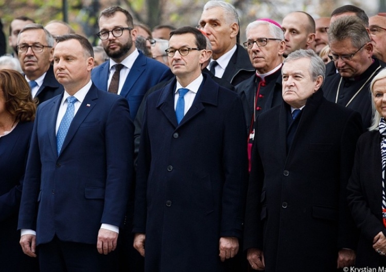 Odsłonięto pomnik Wojciecha Korfantego. Prezydent i premier na uroczystościach