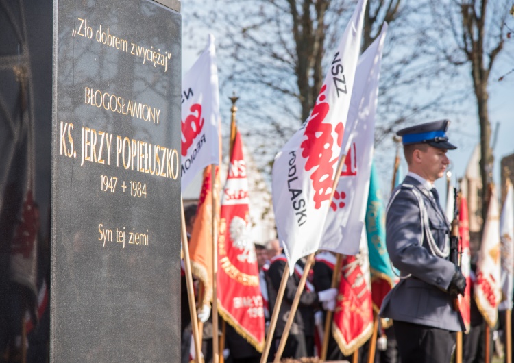  [Fotorelacja] W Suchowoli upamiętniono ks. Jerzego. "Zginął bo głosił prawdę o Bogu i ojczyźnie"