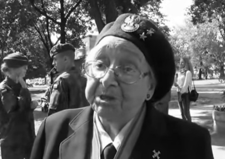 Zmarła łączniczka AK kpt. Krystyna Koczy. Cześć i chwała bohaterom!