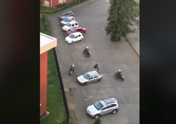  [video] Spektakularna ucieczka mężczyzny przed policją w Chile podbija internet