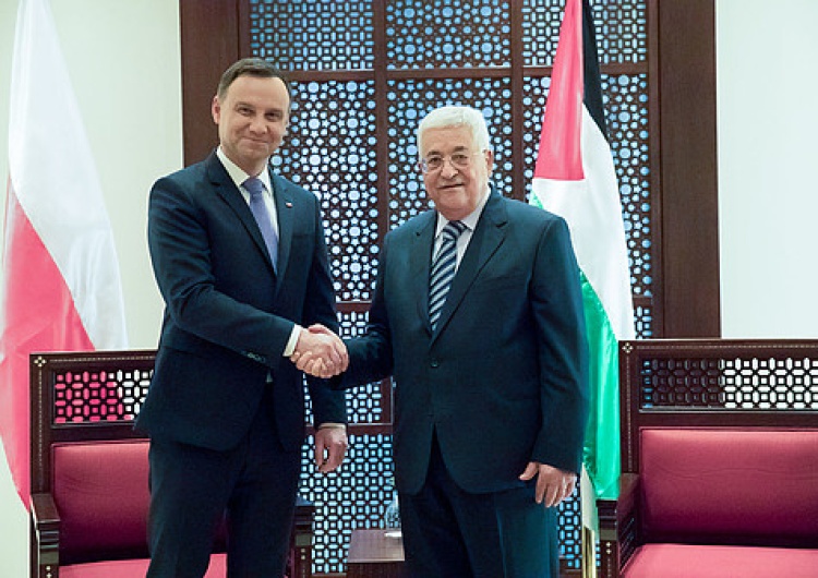 Prezydent Andrzej Duda "Pokój między Izraelem a Palestyną tylko dzięki porozumieniu stron"