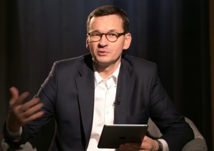  [NA ŻYWO] Premier Mateusz Morawiecki odpowiada na pytania internautów