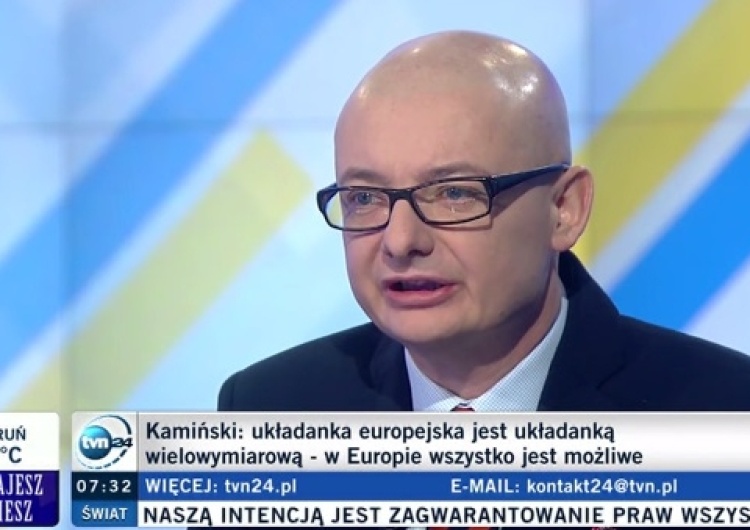 zrzut ekranu Michał Kamiński: Wszyscy jesteśmy więźniami dobrych i złych stron Kaczyńskiego. To on dziś rządzi Polską