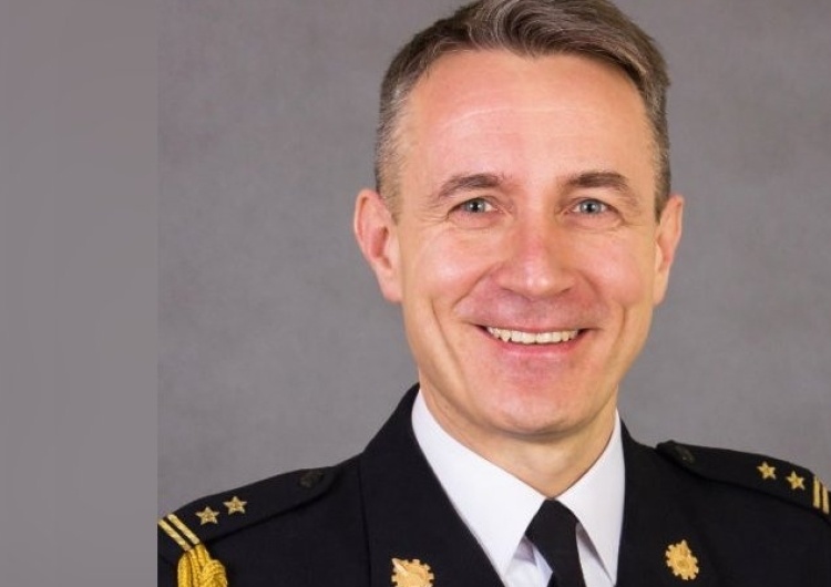 OSP Jest nowy szef Państwowej Straży Pożarnej. Po nominacji pojechał do Szczyrku