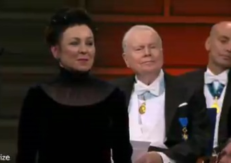 Olga Tokarczuk odebrała literackiego Nobla