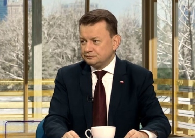zrzut ekranu Mariusz Błaszczak: Dziesiątki miliardów złotych, które były transferowane zagranicę, pozostały w Polsce
