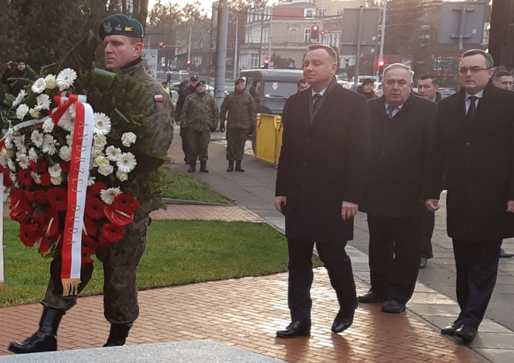 Region Pomorze Zachodnie Szczecin: Złożono hołd ofiarom Grudnia’70. Obchody z udziałem Prezydenta Andrzeja Dudy