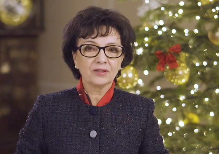  [Wideo] Marszałek Witek: Siadając do wigilijnego stołu wierzymy w miłość jaką obdarzył nas Chrystus