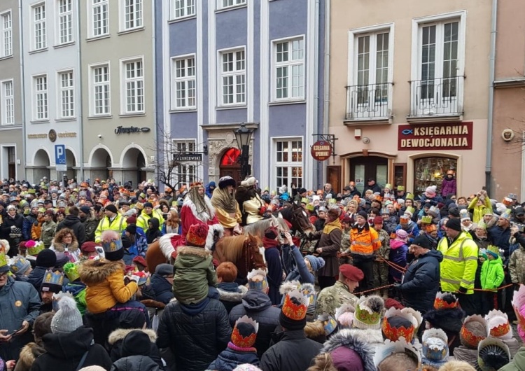  [fotorelacja] Tysiące gdańszczan na Orszaku Trzech Króli w Gdańsku. Obecne także prezydium KK