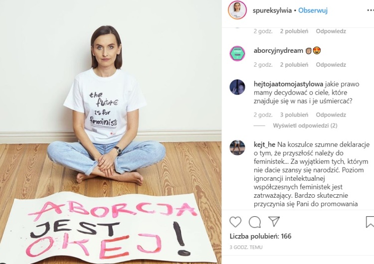 Spurek: "Aborcja jest OK". Aborcyjny Dream Team zachwycony. Komentatorki: "Ignorancja feministek"