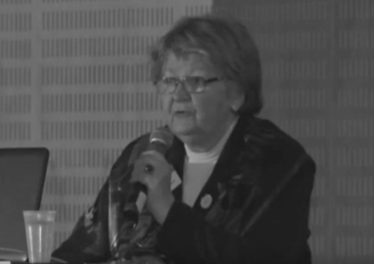 Screen "Bezkompromisowa, odważna, wrażliwa na krzywdę". Pożegnanie śp. Grażyny Przybylskiej - Wendt