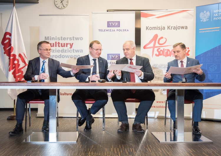  [Fotorelacja] Podpisanie listu intencyjnego w sprawie 40. rocznicy powstania Solidarności