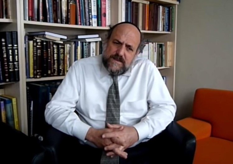 Rabin Schudrich o decyzji prezydenta: "Nie ma to nic wspólnego z relacją Polski do pamięci o Holokauście"