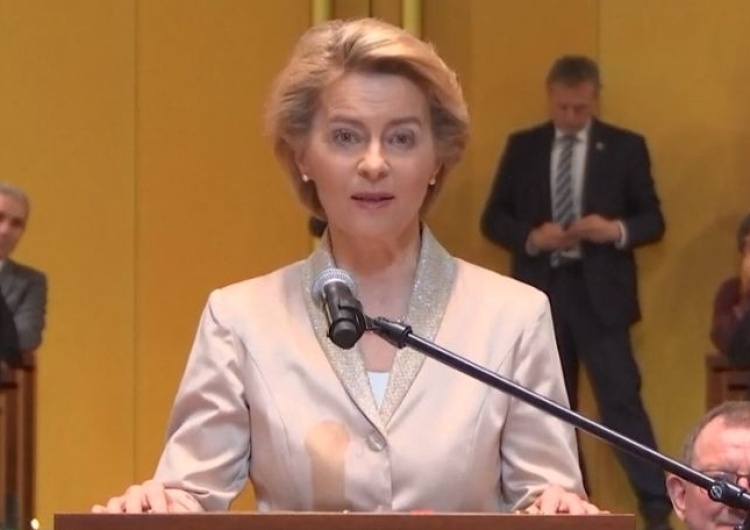 Von der Leyen: Dziś odbędzie się dyskusja o praworządności w Polsce