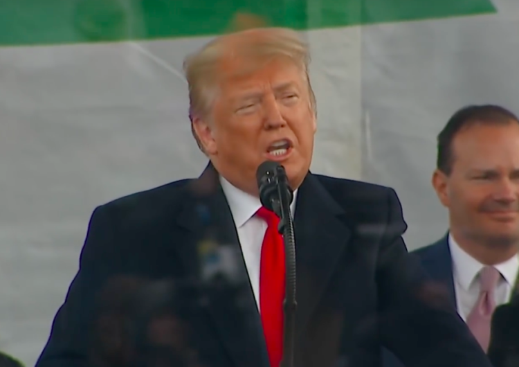 Donald Trump jako pierwszy prezydent USA wziął udział w „Marszu dla Życia”. „To dla mnie zaszczyt”