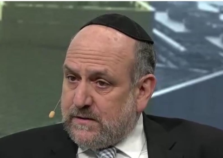 Rabin Schudrich o atakach Putina: "To jest nie tylko kłamstwo, to jest obrzydliwe"