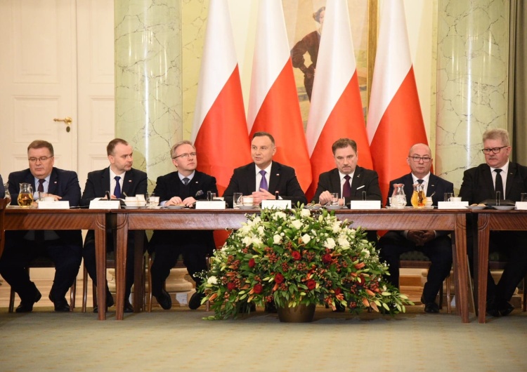  [video] Spotkanie Prezydenta RP z Komisją Krajową NSZZ „Solidarność” w Pałacu Prezydenckim