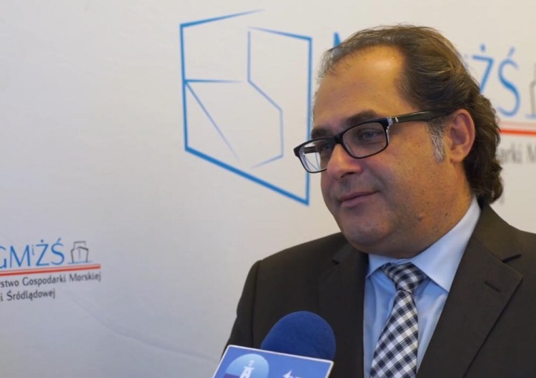  [video] Minister Gróbarczyk: Polskie porty mogą się stać głównymi europejskimi hubami