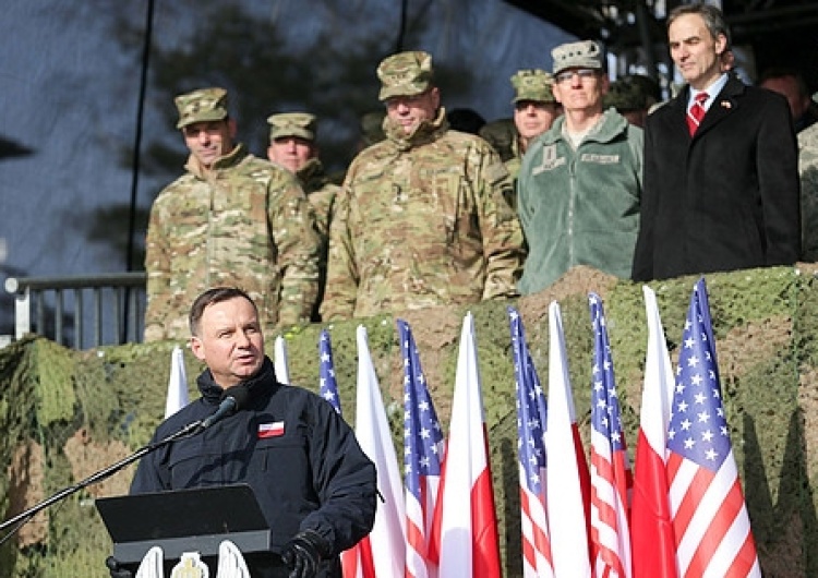 Prezydent w Żaganiu: Witamy naszych amerykańskich sojuszników!